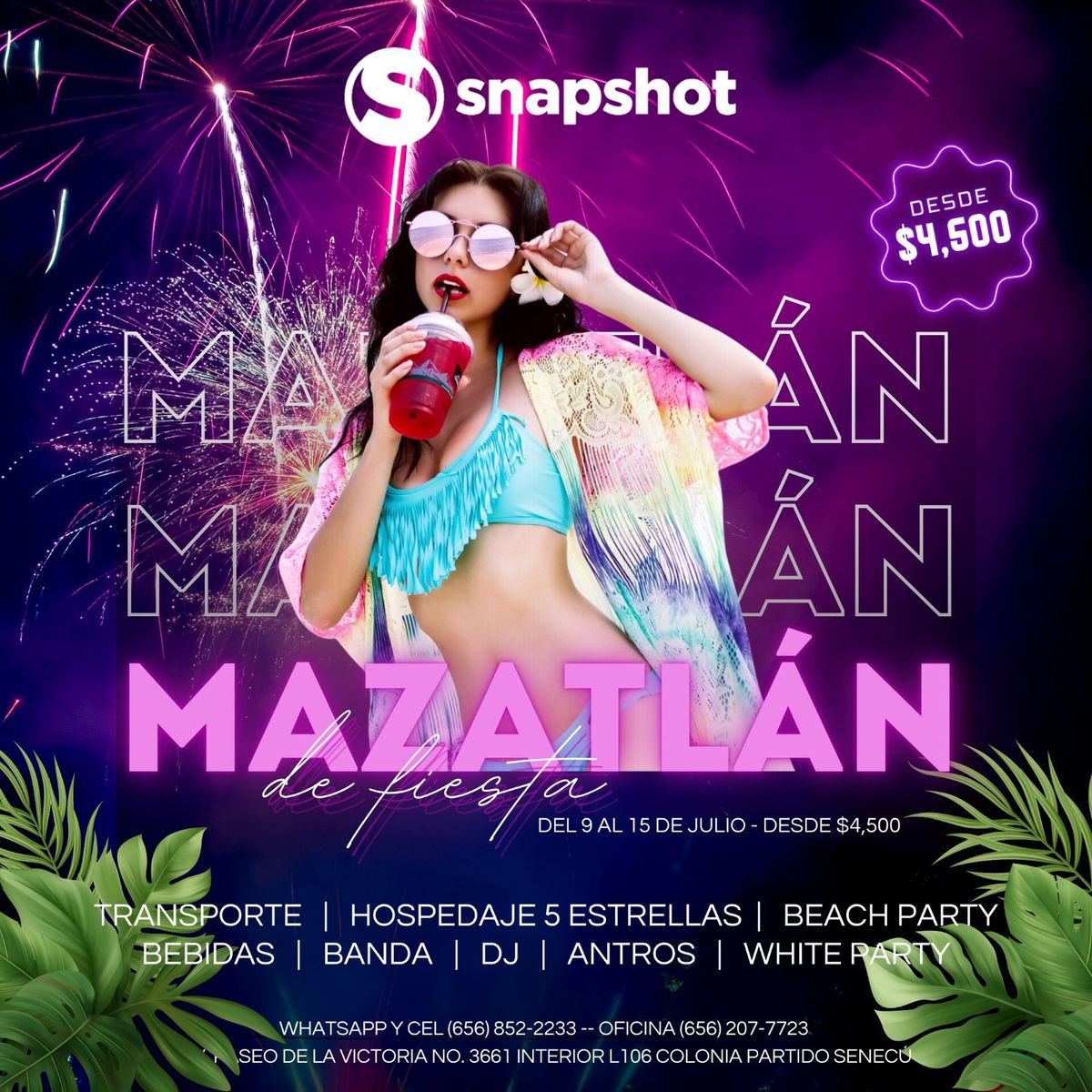 Mazatl\u00e1n grad\u00faa party summer. 