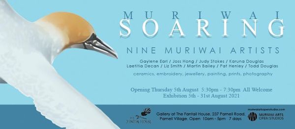 Muriwai Soaring art exhibition Parnell