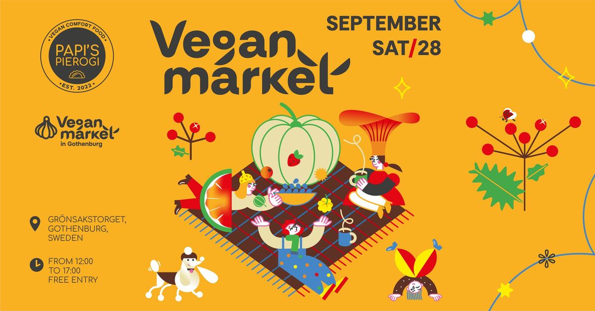 Vegan Market in Gothenburg