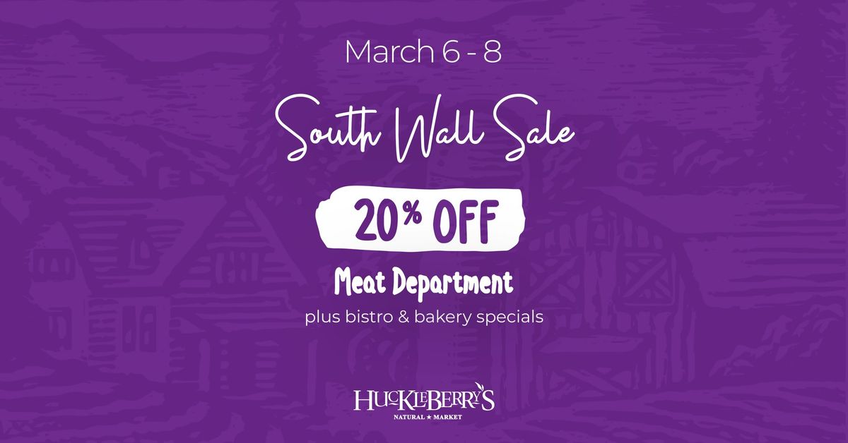 3-DAY | SOUTH WALL SALE