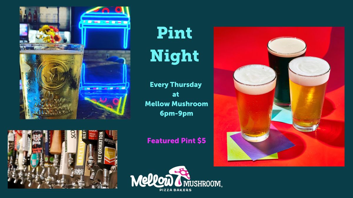 Pint Night at Mellow Mushroom