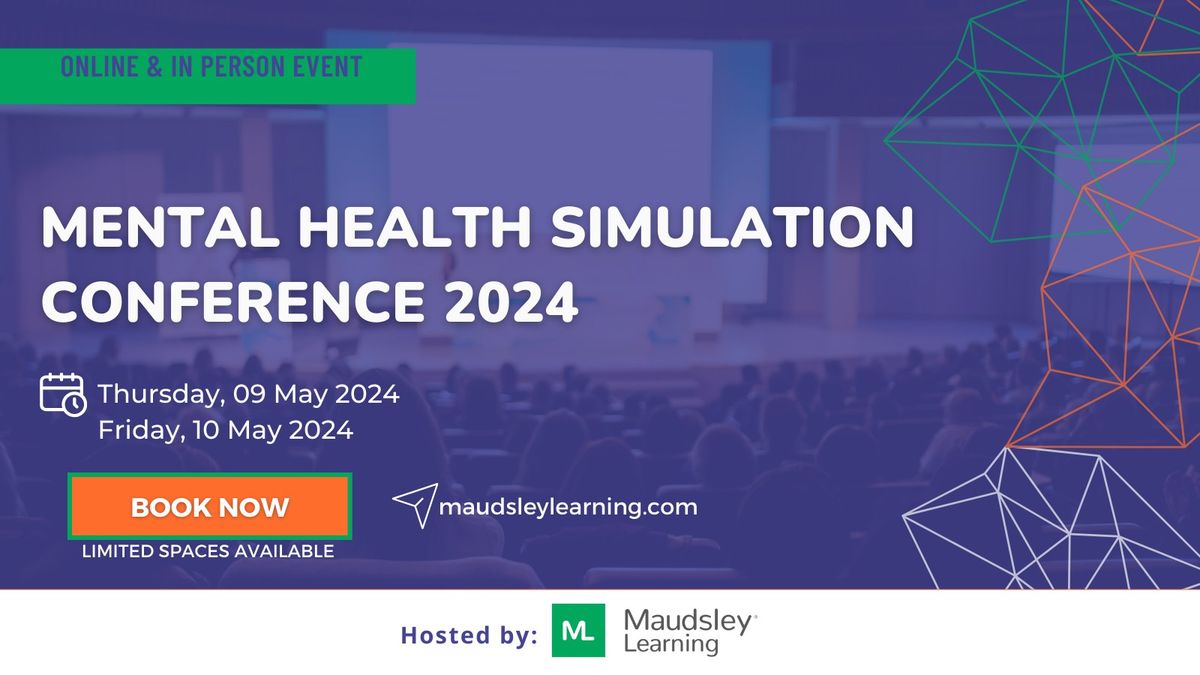 Mental health simulation conference 2024