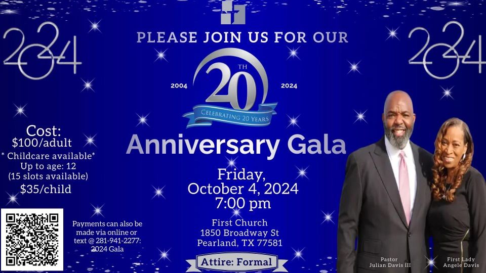 Church Anniversary Gala