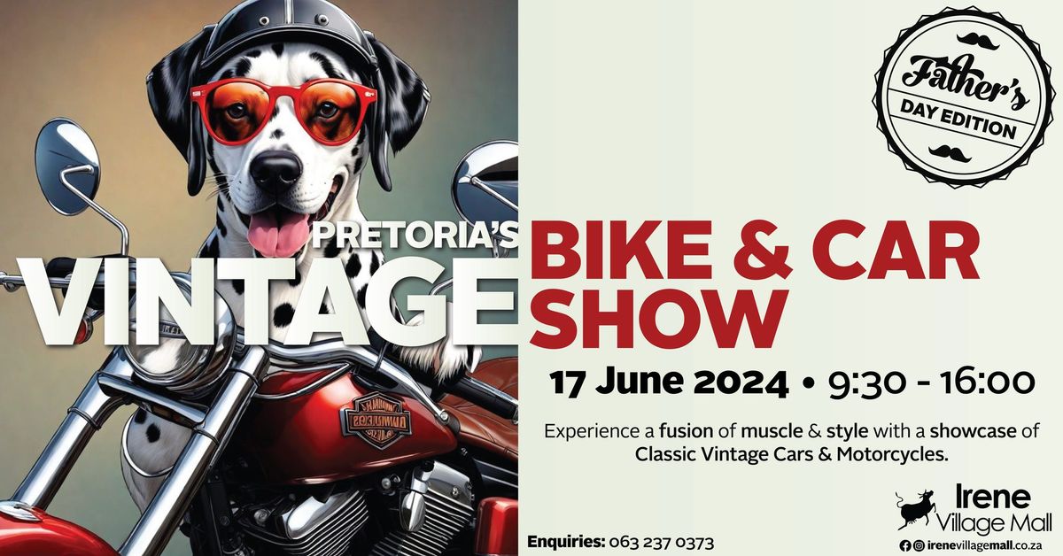 Pretoria's Vintage Bike & Car Show at Irene Village Mall