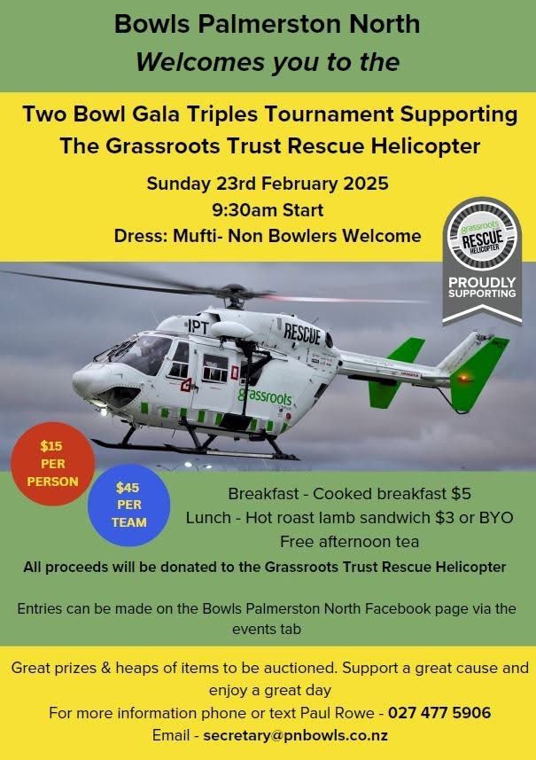 Grassroots Rescue Helicopter day