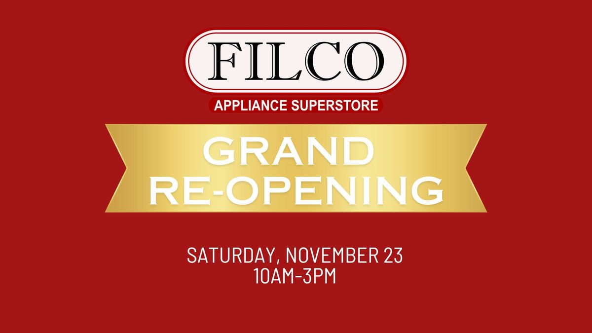 Grand Re-Opening