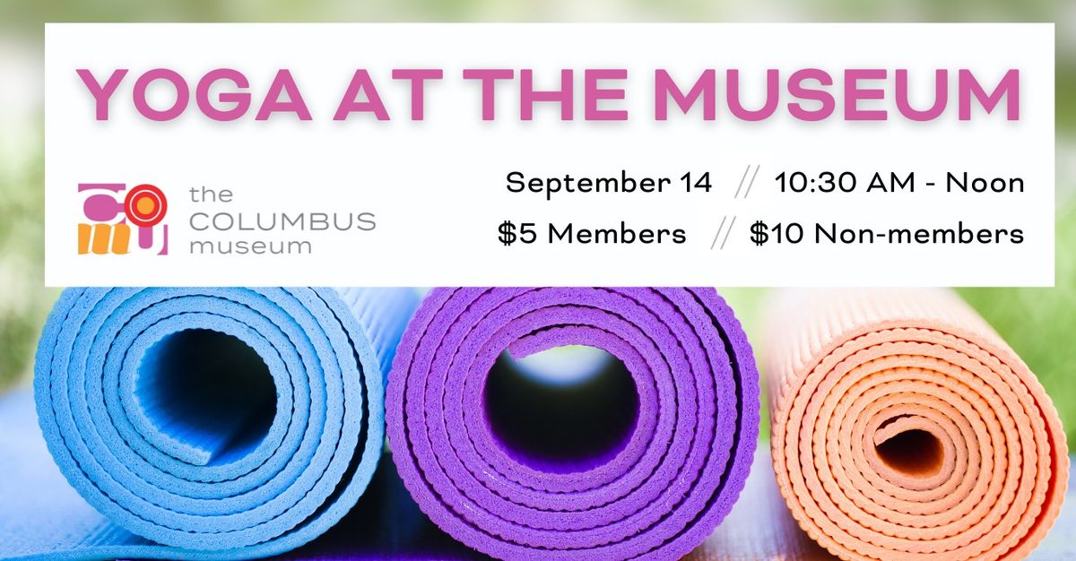 Yoga at the Museum