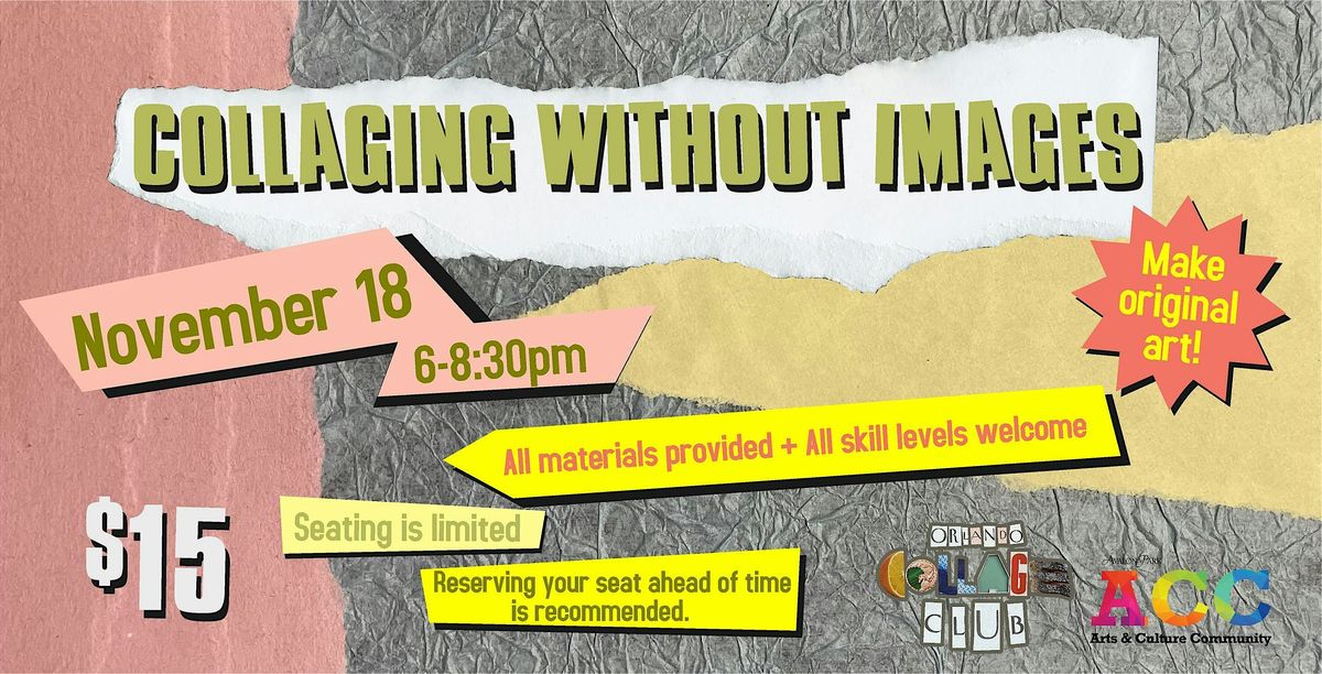 Collaging Without Images