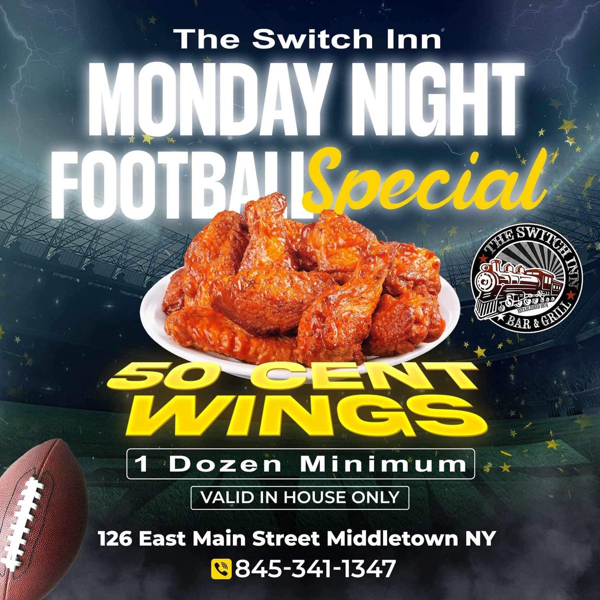 Monday Night Football @ The Switch Inn