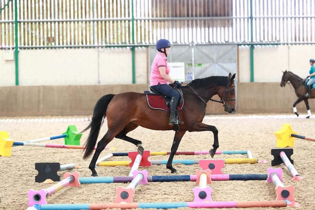 Raised Pole clinic at Manor Farm Equestrian, Kingsey