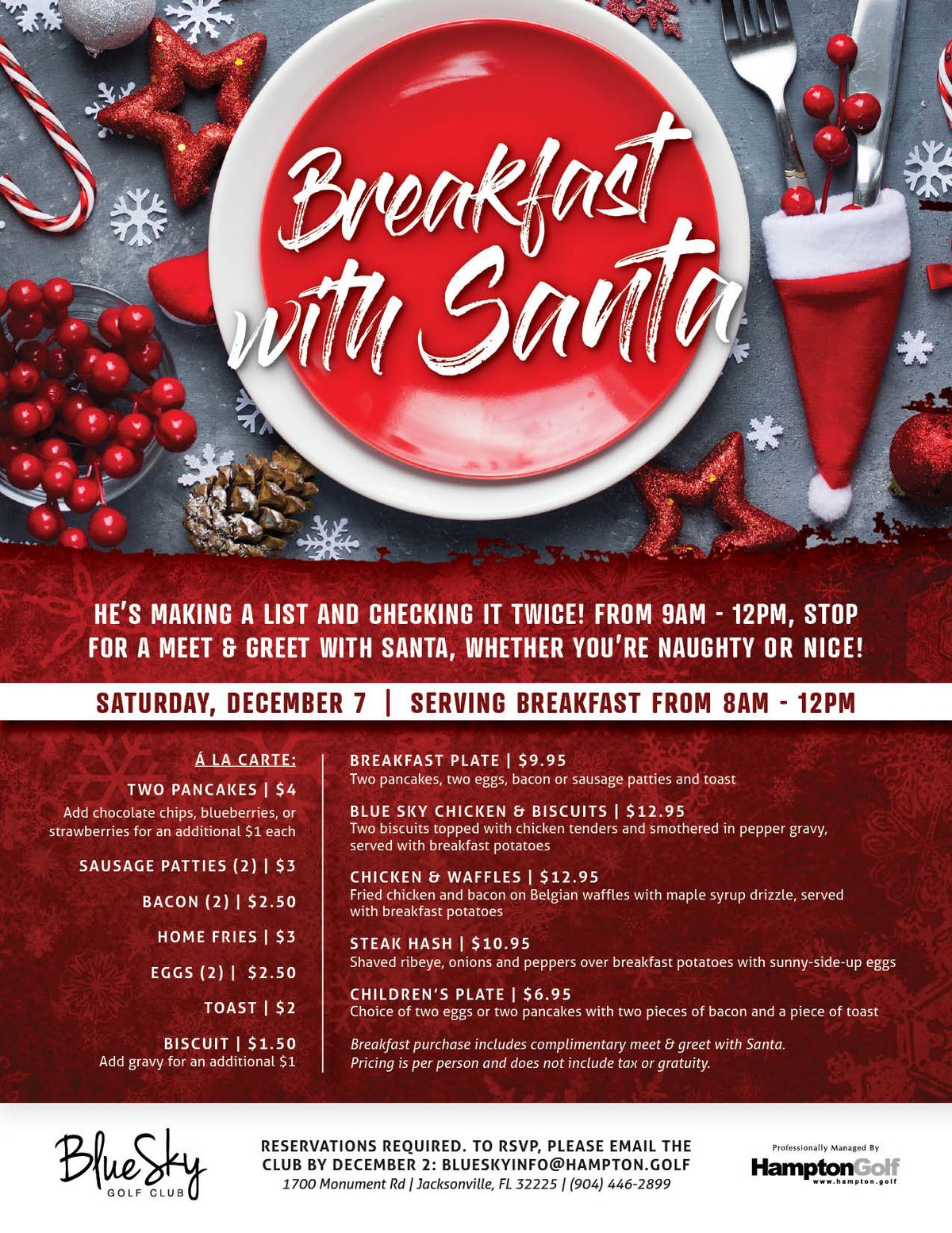 Breakfast with Santa