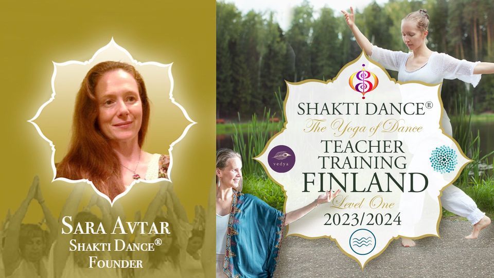 Shakti Dance\u00ae Teacher Training with Sara Avtar in Finland (Energy Body 3-6)
