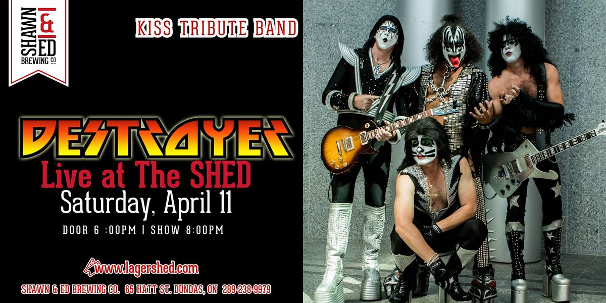 DESTROYER! KISS Tribute Concert at The SHED