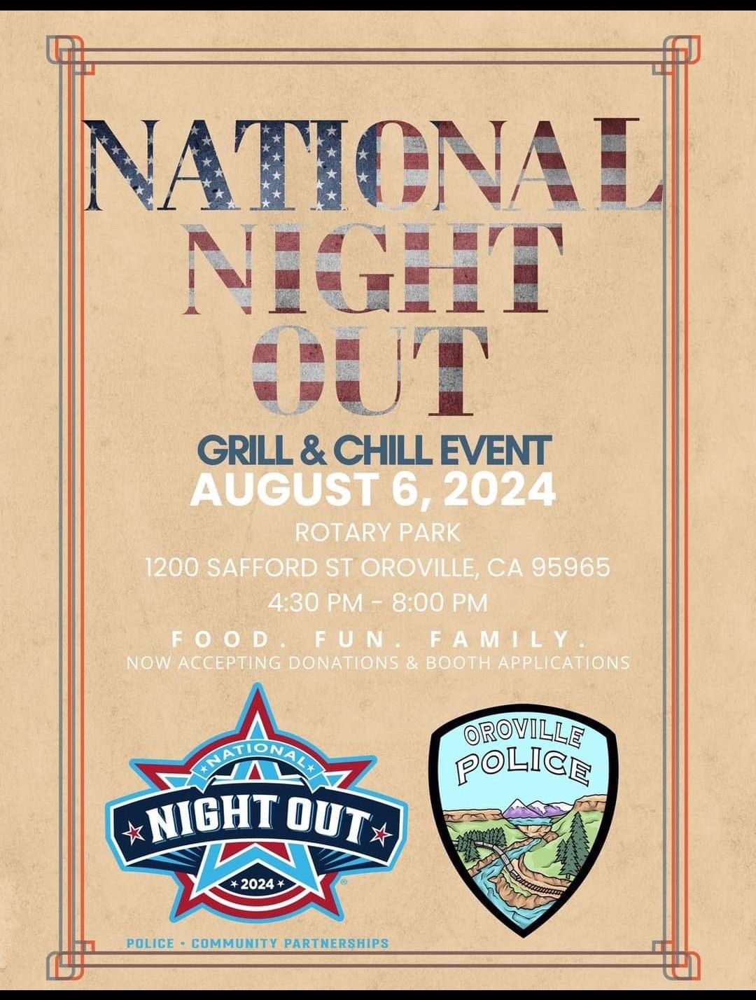 National Night Out Grill and Chill