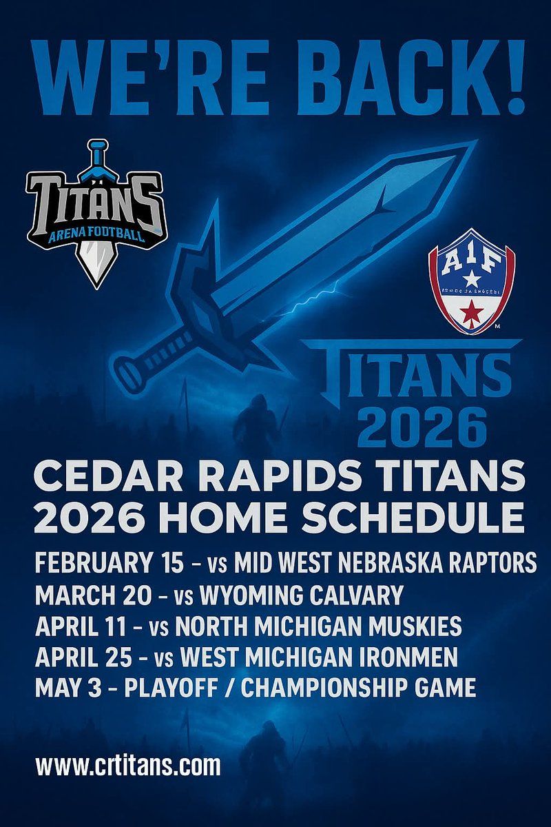 Cedar Rapids Titans vs. North Michigan Muskies