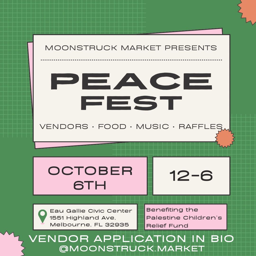 Peacefest Indoor Fall Market