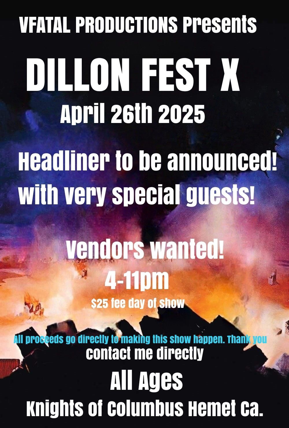 V.F.P Presents DILLON FEST X 