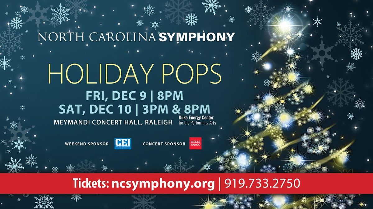 North Carolina Symphony: Holiday Pops