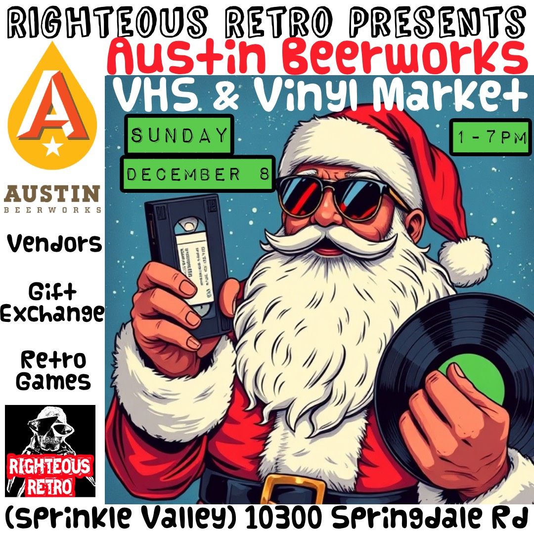 December 8 ABW Sprinkle Valley VHS & Vinyl Market