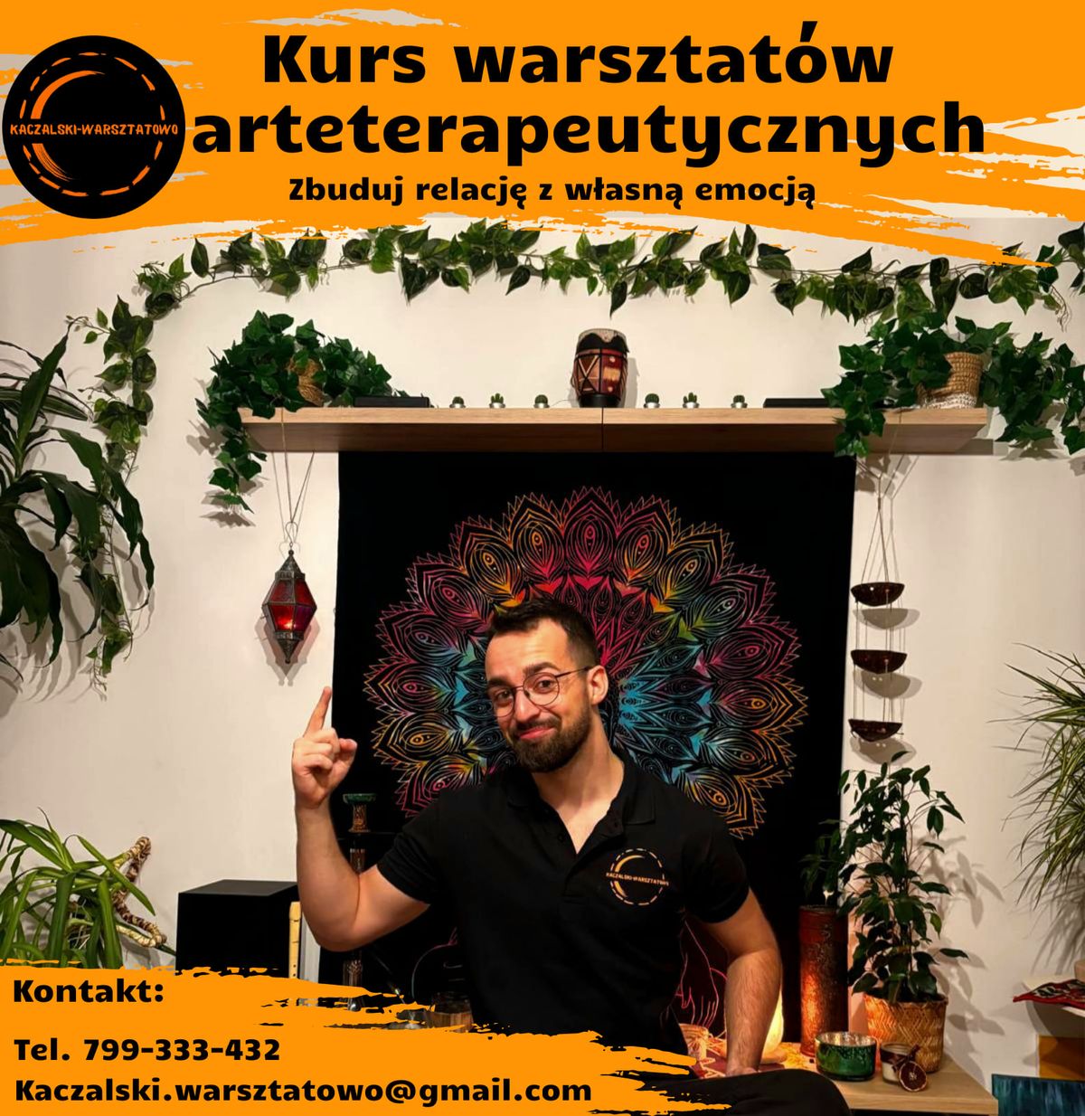 Kurs warsztat\u00f3w arteterapeutycznych 