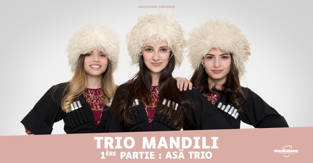 TRIO MANDILI + AS\u00c4 TRIO en concert \u00e0 La Salle Moli\u00e8re