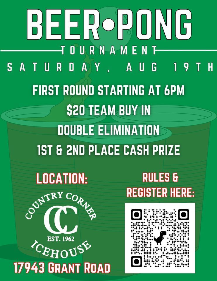 Beer Pong Tournament 