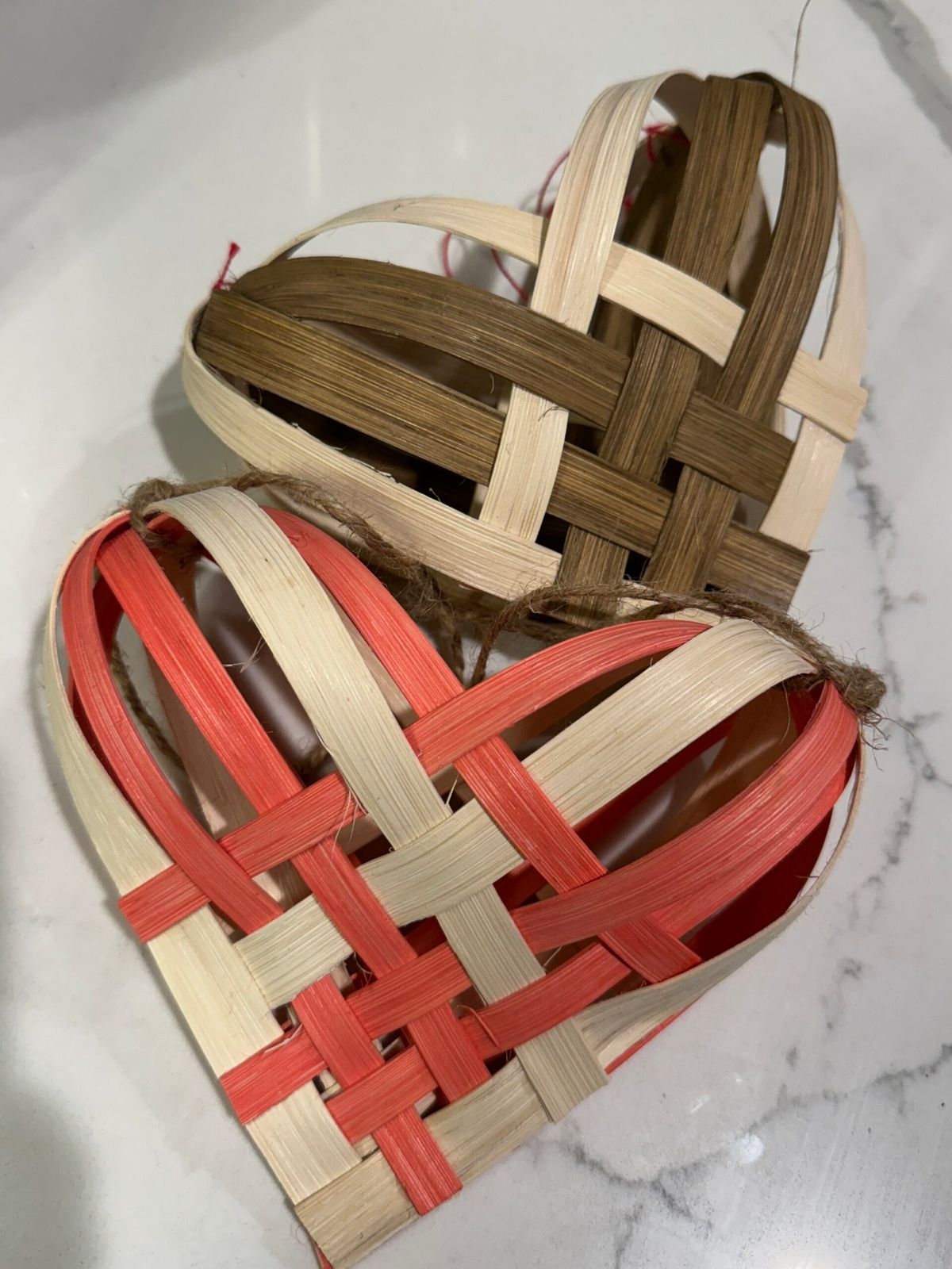 Basket Woven Hearts