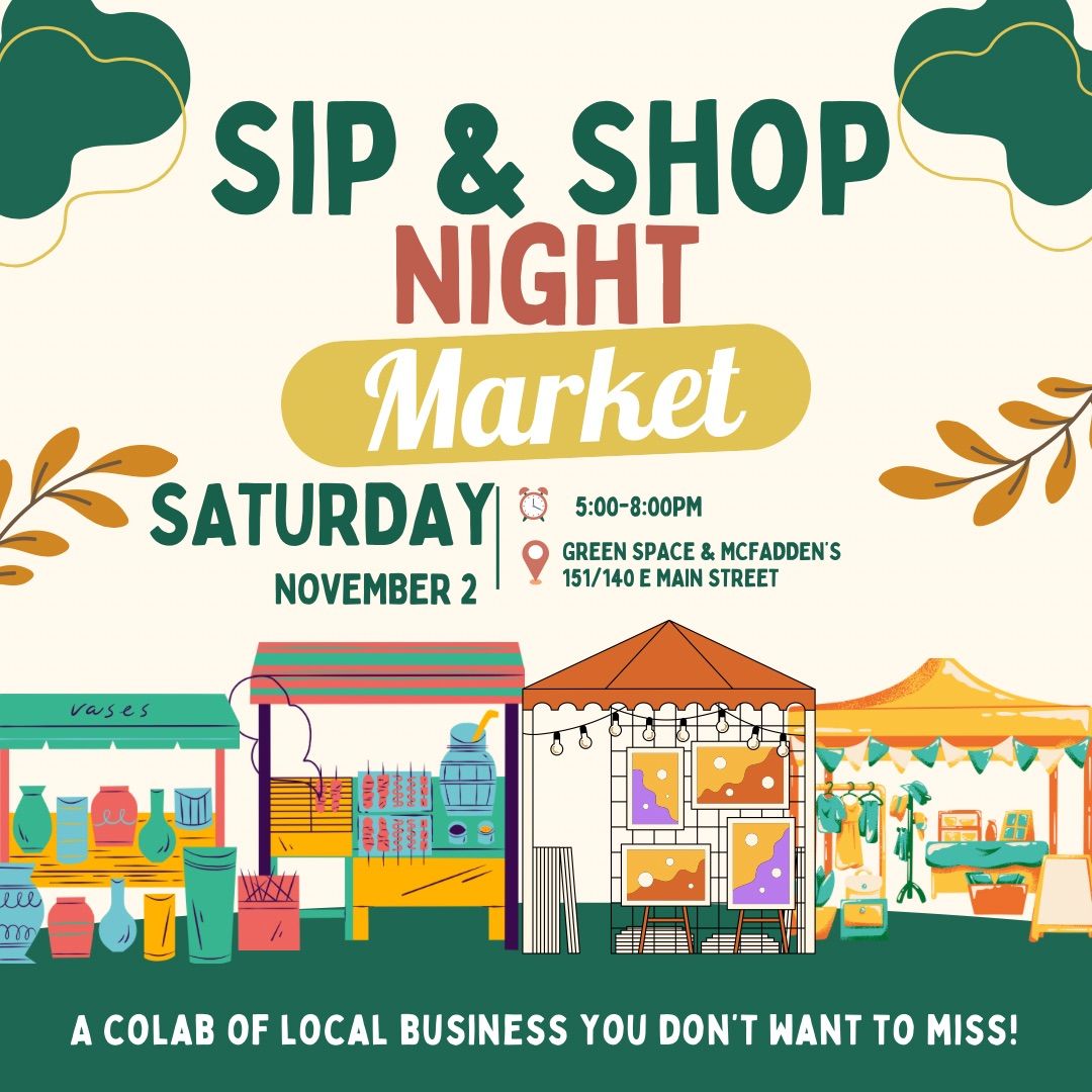 Sip & Shop Market Nov. 2