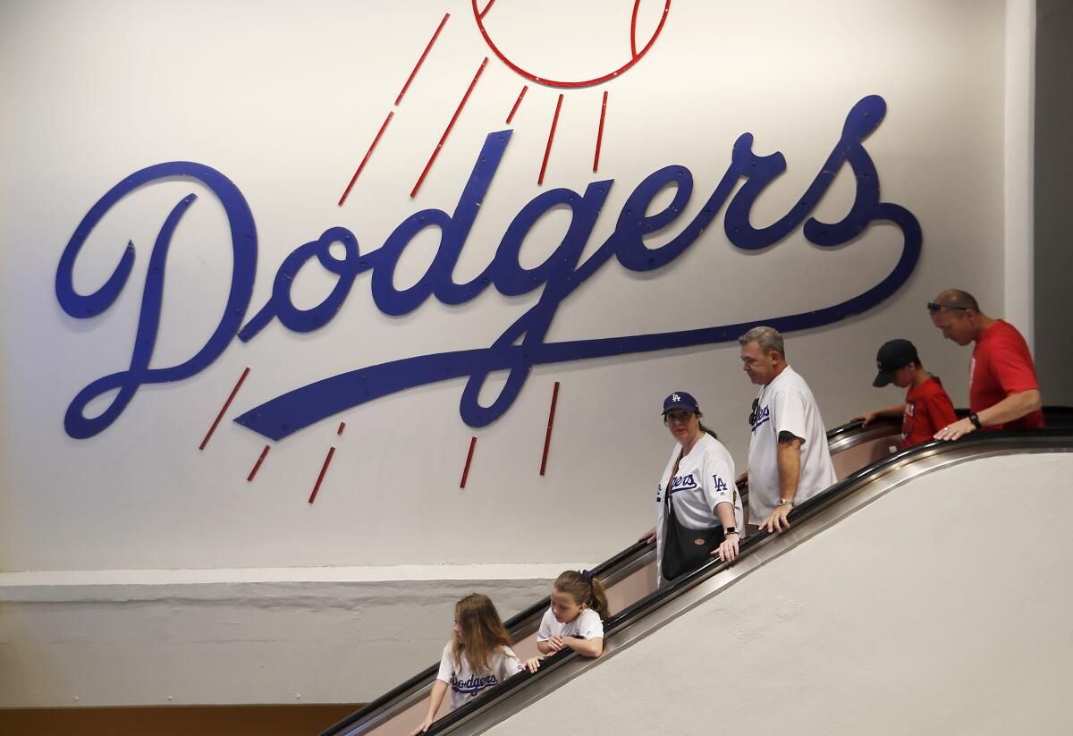 St. Louis Cardinals at Los Angeles Dodgers at Dodger Stadium