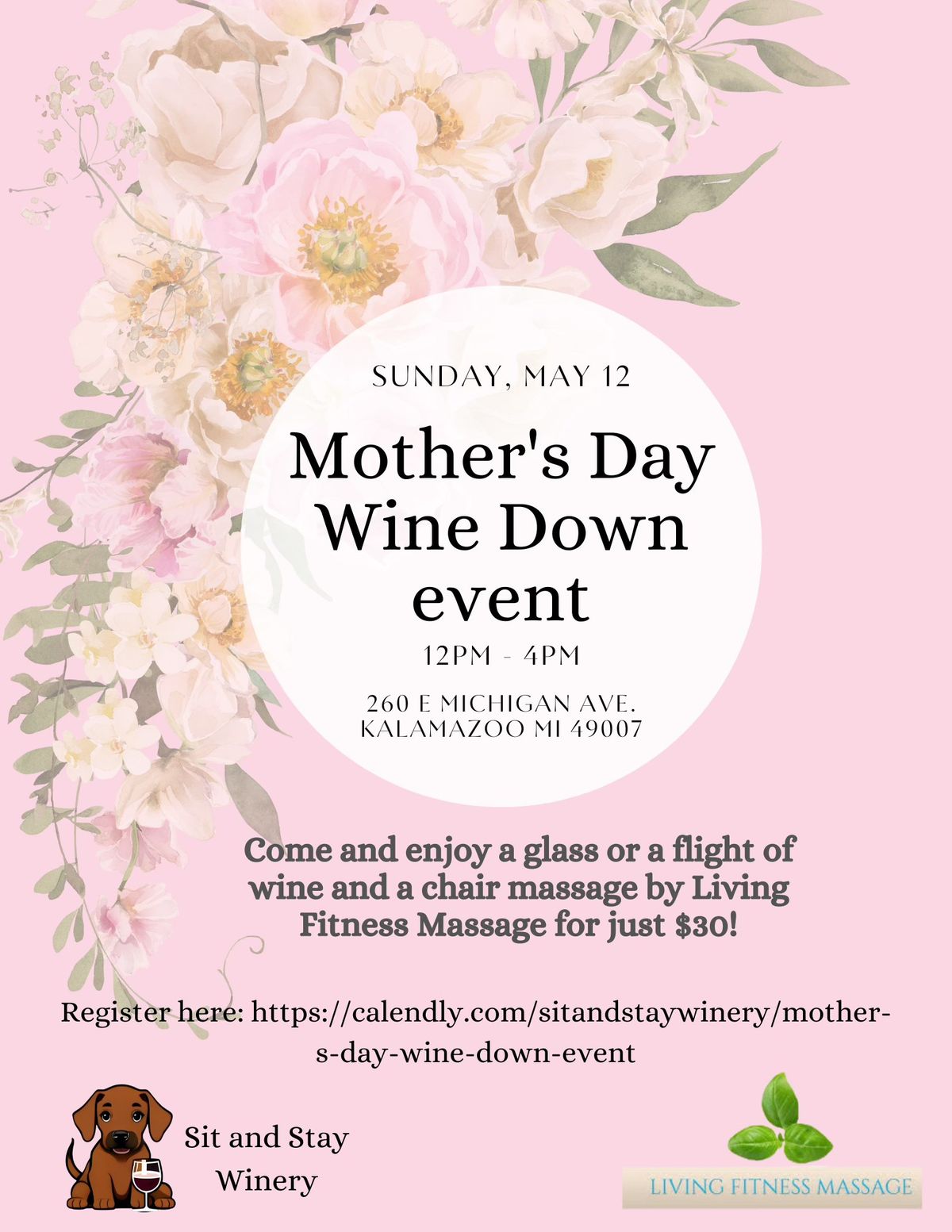 Mother's Day Wine Down event! 