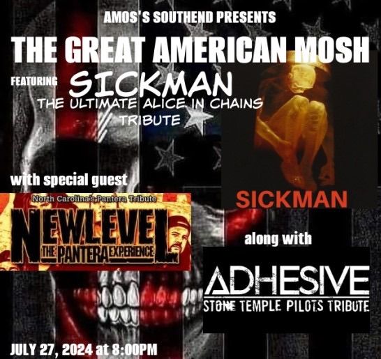 Sickman The ultimate Alice in Chains Tribute | New Level | Adhesive