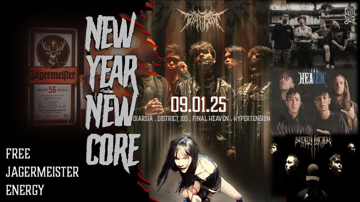 NEW YEAR, NEW CORE - Metal & Hardcore Concert