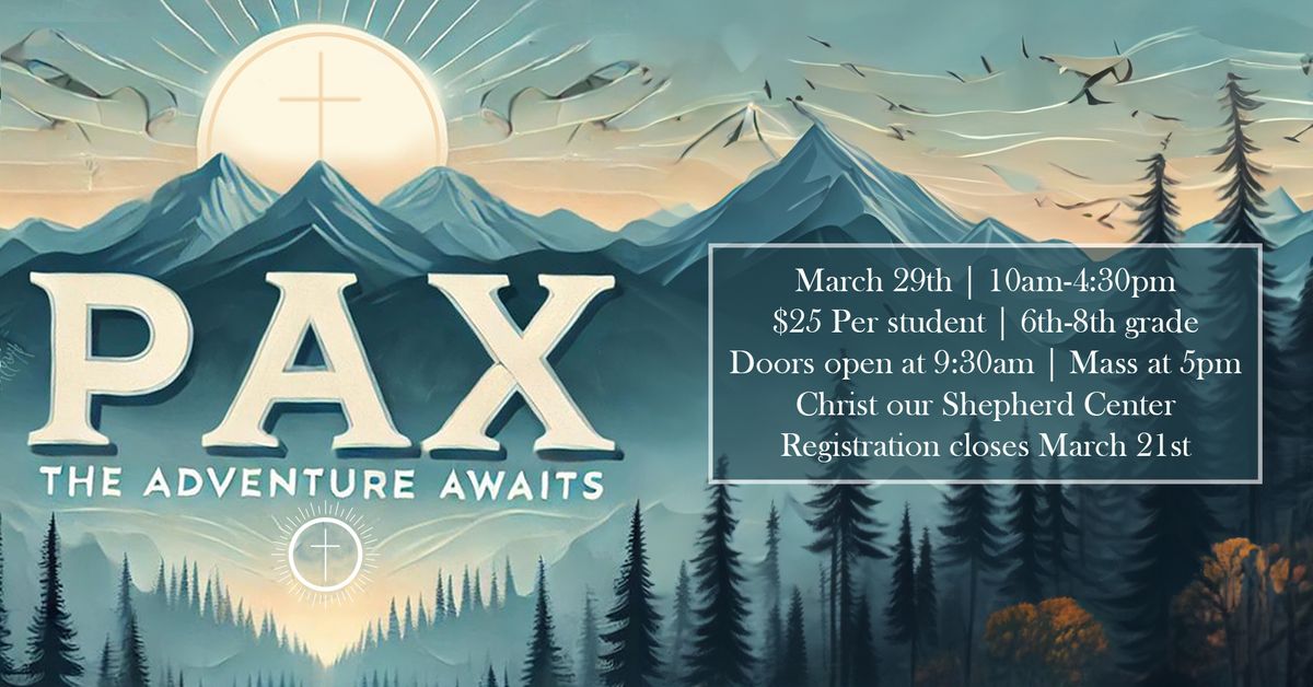 Pax - The Adventure Awaits