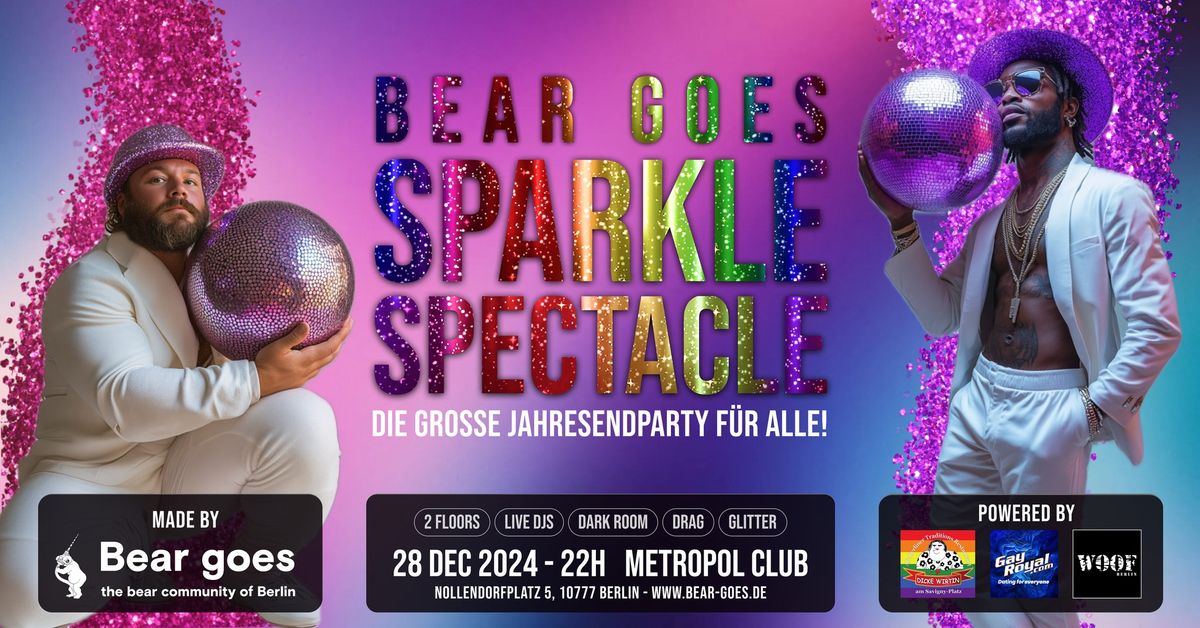 Bear goes Sparkle Spectacle Party