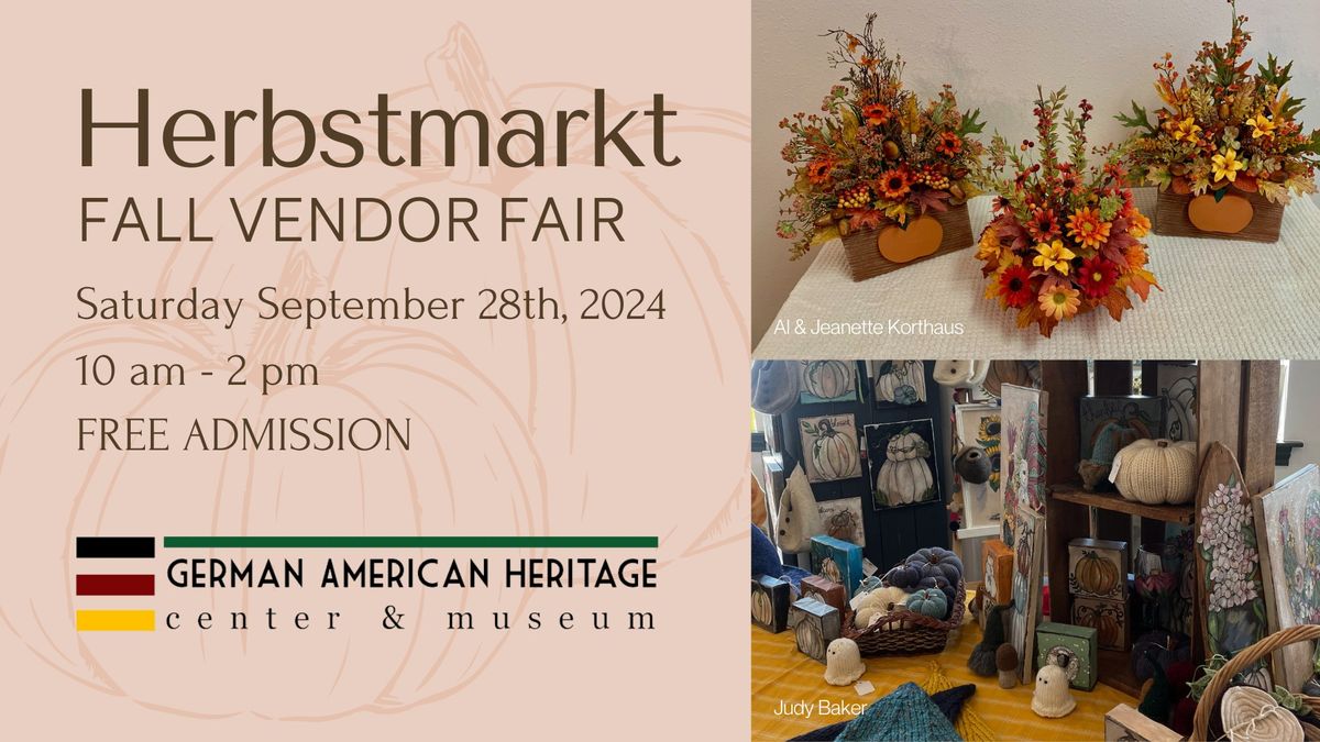 Herbstmarkt Fall Vendor Fair