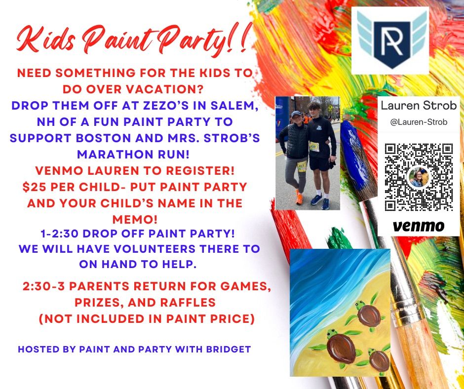 Kids Paint Party! 