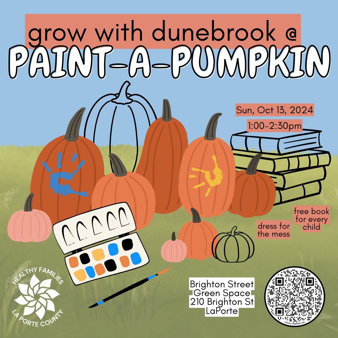 Grow with Dunebrook: Paint a Pumpkin!