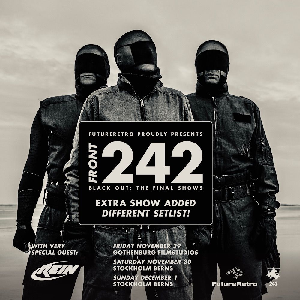 FRONT 242 - Black Out - Extra show, Different set