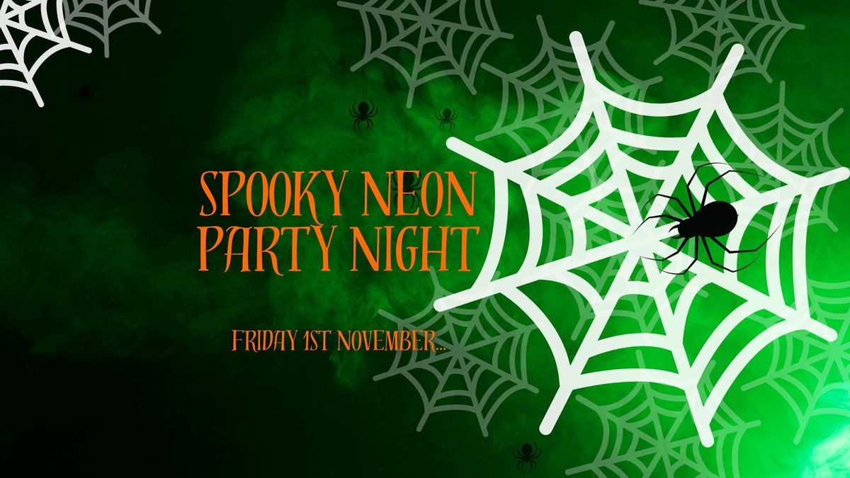 Spooky Neon Party Night