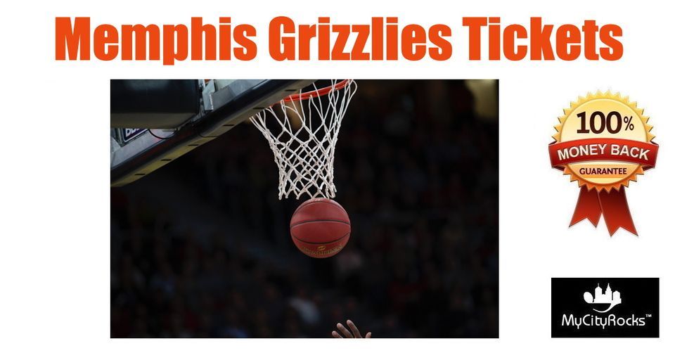 Memphis Grizzlies vs Golden State Warriors NBA Basketball Tickets FedExForum TN