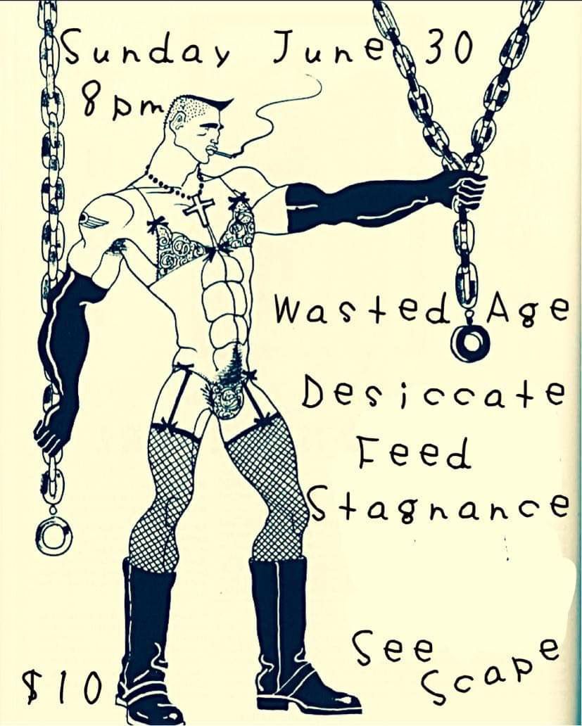 Wasted Age+Desiccate+Feed+Stagnance at See Scape