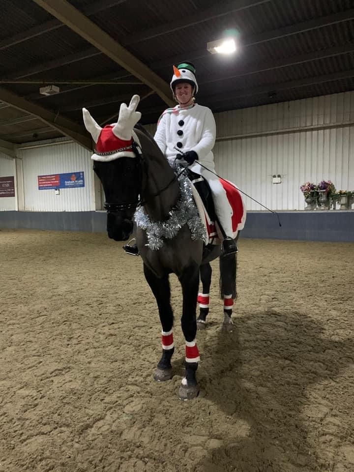 Christmas Dressage Including pairs  