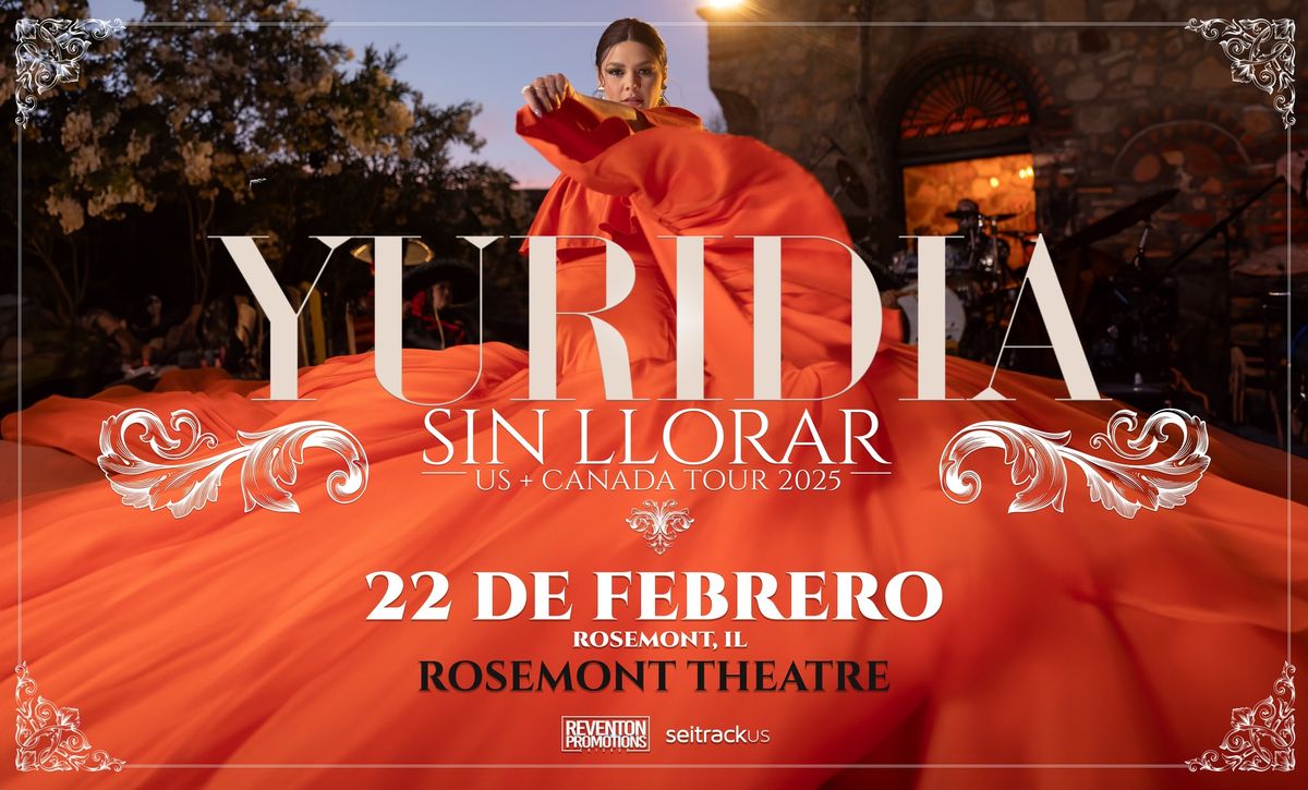 Yuridia - Sin llorar tour 2025 