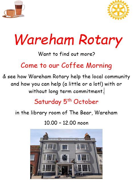 Rotary Coffee Morning