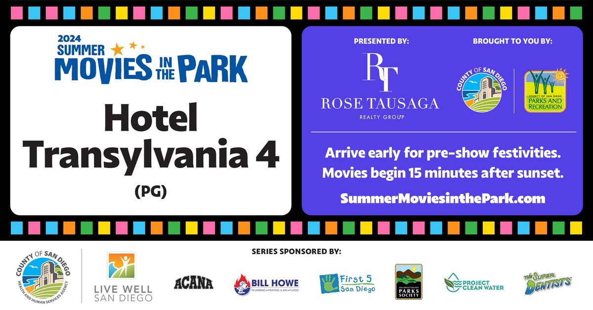 Hotel Transylvania 4 - Mira Mesa Community Park