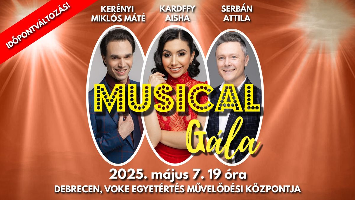 Musical G\u00e1la - Debrecen