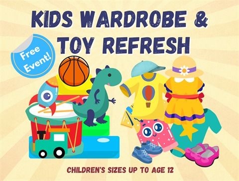 Kids' Wardrobe & Toy Refresh