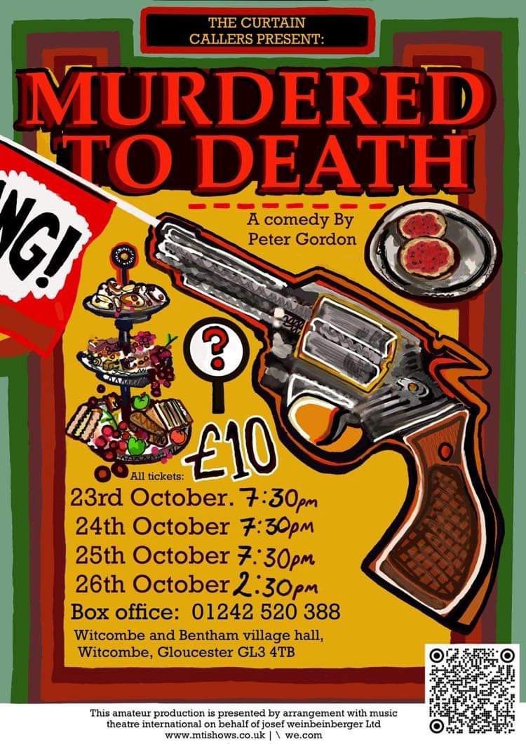 Murdered to Death, a comedy by Peter Gordon