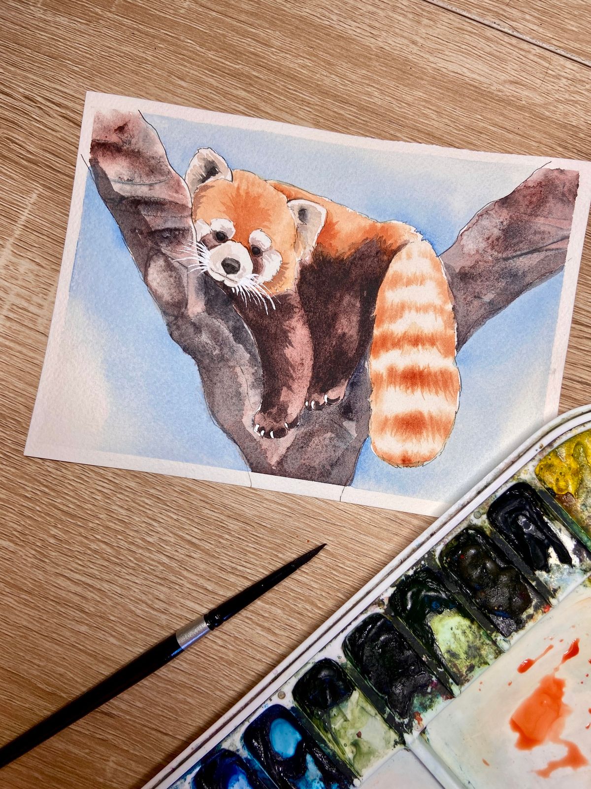 Watercolor Paint Night benefitting The Red Panda Network