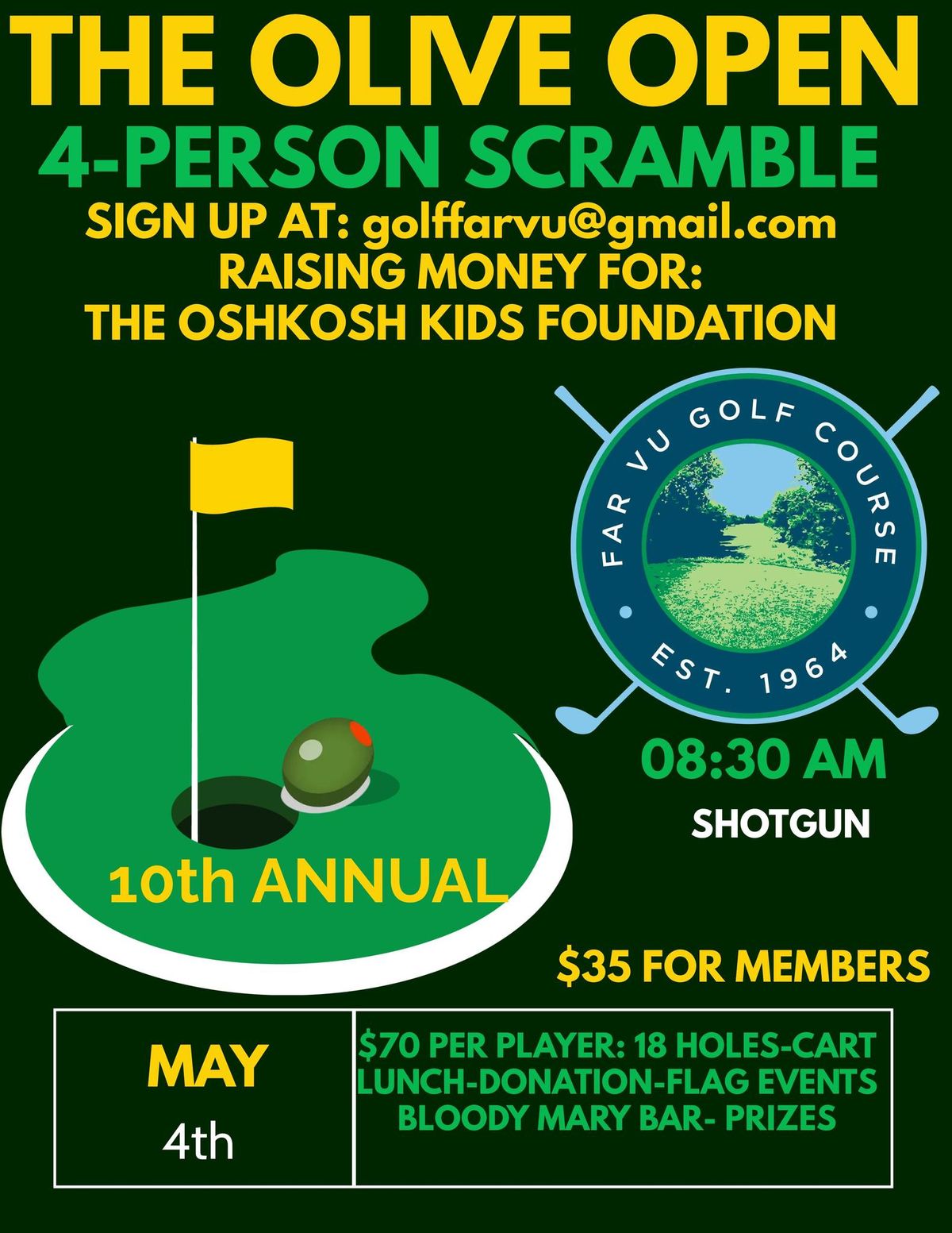 10th Annual Olive Open